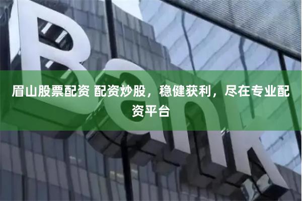 眉山股票配资 配资炒股，稳健获利，尽在专业配资平台